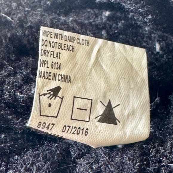 Muk Luks Kelby Black Knit Cuff Faux Suede Cozy Fold-Over Ankle Boots Size 8 - Picture 6 of 11